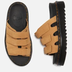 Sandals & Slides|Sandals|Dr. Martens Women's Raine Suede Slide Sandals - UK 3