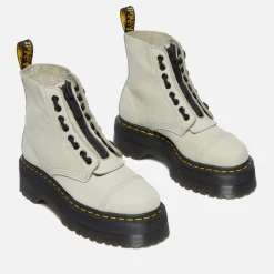Boots|Dr. Martens Women's Sinclair Leather Zip Front Boots - UK 3