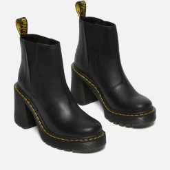Boots|Dr. Martens Women's Spence Leather Heeled Chelsea Boots - UK 3
