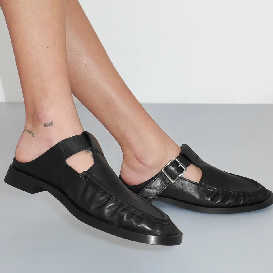 Flats|Birkenstock E8 by Miista Women's Gianna Leather Mules - UK 3