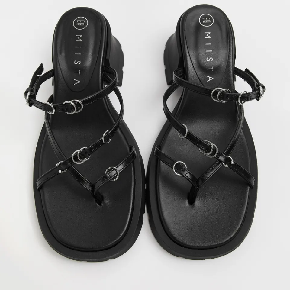 Heels|Keen E8 by Miista Women's Jaslene Leather Heeled Sandals - UK 3