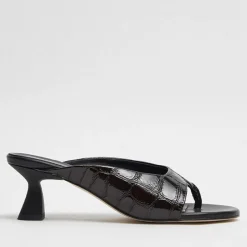 Heels|BY FAR E8 by Miista Women's Palmira Leather Heeled Mules - UK 3