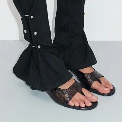 Heels|BY FAR E8 by Miista Women's Palmira Leather Heeled Mules - UK 3
