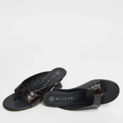 Heels|BY FAR E8 by Miista Women's Palmira Leather Heeled Mules - UK 3