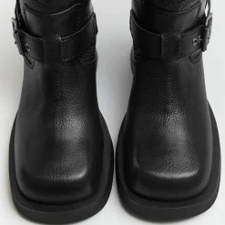 Boots|Dr. Martens E8 by Miista Women's Renate Leather Biker Boots - UK 3