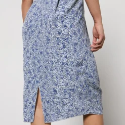 Dresses|Dresses|Marant Etoile Epolia Printed Georgette Sleeveless Dress - FR 36/UK 8