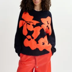 Loungewear|Knitwear|Jakke Essentiel Antwerp Garcon Intarsia Knit Jumper - S