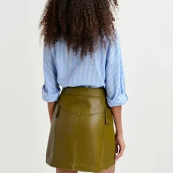 T-Shirts And Tops|Shirts And Blouses|Dr. Martens Essentiel Antwerp Godsend Embellished Cotton-Poplin Shirt - EU 36/UK 8