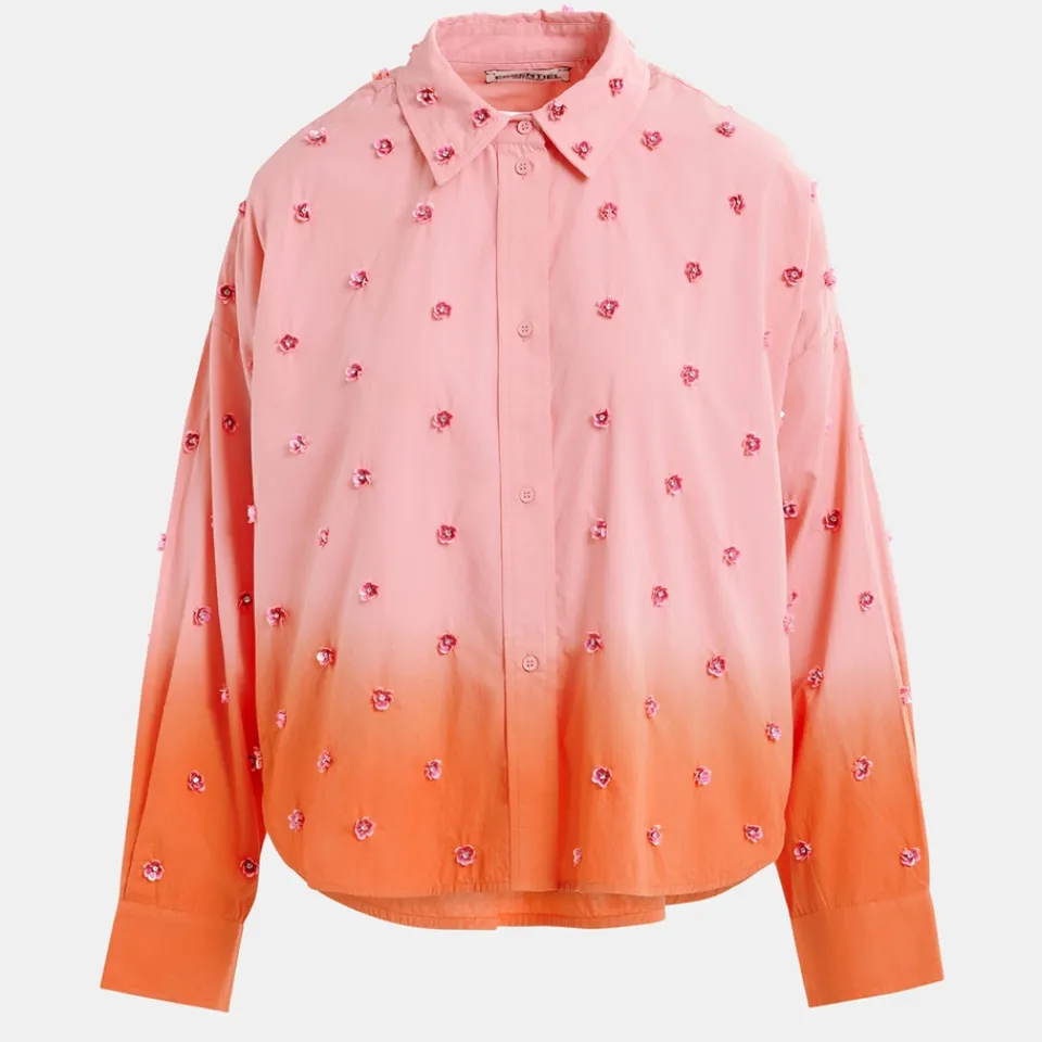 T-Shirts And Tops|Shirts And Blouses|Dr. Martens Essentiel Antwerp Harkan Embellished Cotton-Poplin Shirt - EU 34/UK6