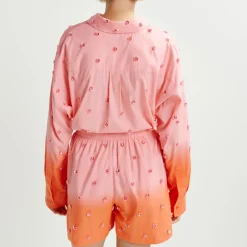 Shorts|Shorts|Dr. Martens Essentiel Antwerp Hichigan Embellished Cotton-Poplin Shorts - EU 36/UK 8