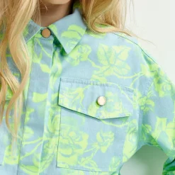 T-Shirts And Tops|Shirts And Blouses|Jakke Essentiel Antwerp Hillies Cotton-Twill Shirt Jacket - EU 34/UK6