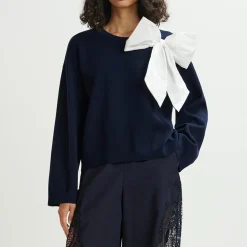 Loungewear|Sweatshirts|Dr. Martens Essentiel Antwerp Hoslo Bow Knitted Jumper - XS