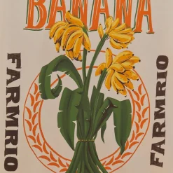 Loungewear|T-Shirts And Tops|Ganni Farm Rio Banana Cocina Relaxed Cotton-Jersey T-Shirt - XS