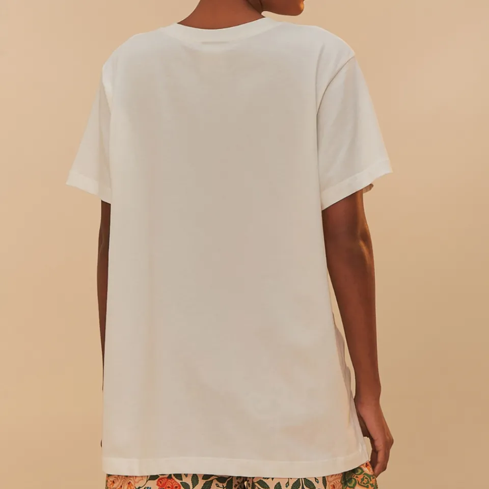 Loungewear|T-Shirts And Tops|Ganni Farm Rio Banana Cocina Relaxed Cotton-Jersey T-Shirt - XS