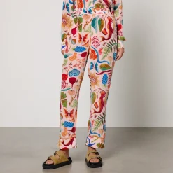 Loungewear|Farm Rio Printed Crepe Pyjama Trousers - S