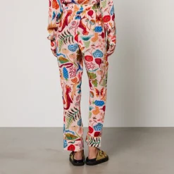 Loungewear|Farm Rio Printed Crepe Pyjama Trousers - S