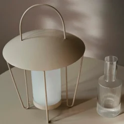 Outdoors|Dr. Martens Ferm Living Abri Lantern - Cashmere