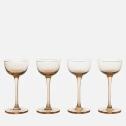Dining|Ferm Living Host Liqueur Glasses - Set of 4 - Blush