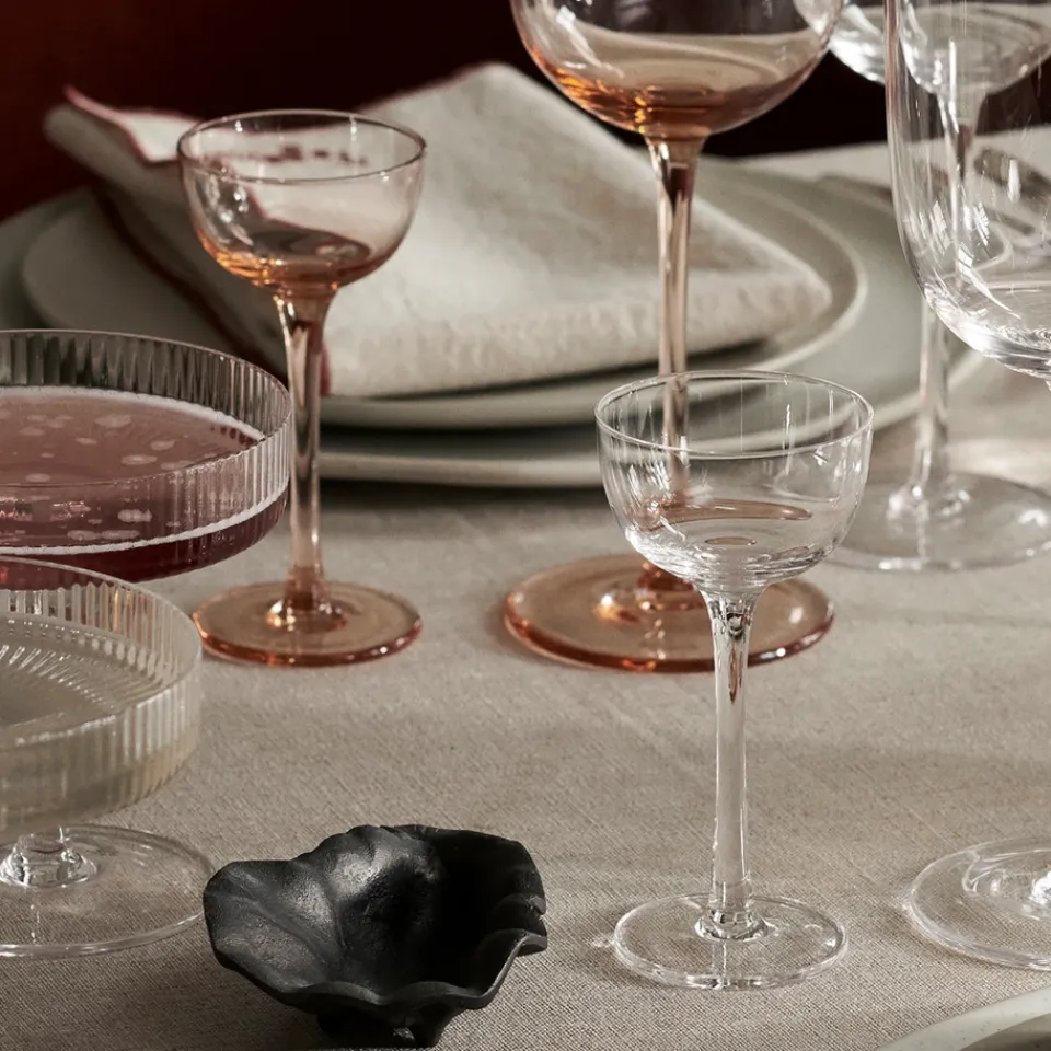 Dining|Ferm Living Host Liqueur Glasses - Set of 4 - Blush