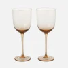 Dining|HAY Ferm Living Host White Wine Glasses - Set of 2 - Blush