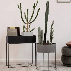 Outdoors|Dr. Martens Ferm Living Plant Box and Side Table - Light Grey