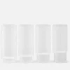 Dining|Ferm Living Ripple Long Drink Glasses - Set of 4 - Frosted