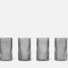 Dining|Alessi Ferm Living Ripple Verrines - Set of 4 - Smoked Grey