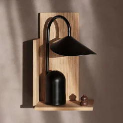 Bedroom|Dr. Martens Ferm Living Stagger Shelf - Tall - Oiled Oak