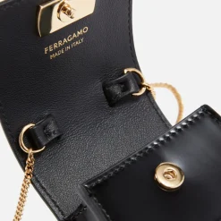 Bags|Ferragamo Leather Airpod Case