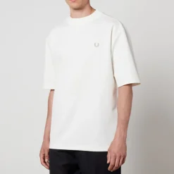 T-Shirts|T-Shirts|Dr. Martens Fred Perry Logo-Embroidered Jersey T-Shirt - XL