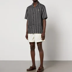 Shirts|Shirts|Veja Fred Perry Revere Printed Camp Collar Shirt - S