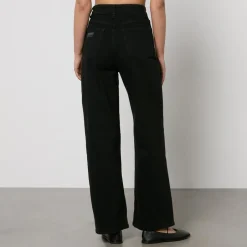Jeans|Ganni Andi Stretch-Denim Straight-Leg Jeans - 27W/34L