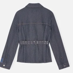 Jackets|Coats|Dr. Martens Ganni Belted Denim Jacket - EU 34/UK 6