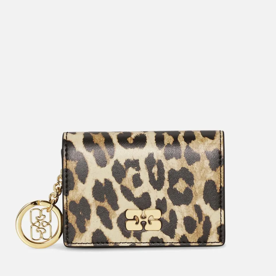 Purses|Isabel Marant Ganni Bou Flap Recycled Leather-Blend Cardholder