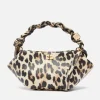 Bags|Ganni Bou Leopard-Print Recycled Leather Mini Bag