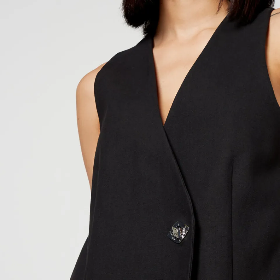 Dresses|Dresses|Anine Bing Ganni Cotton-Canvas Dress - EU 34/UK 6