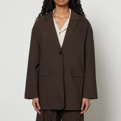 Co-Ord Sets|Jackets|By Malene Birger Ganni Crepe Blazer - EU 34/UK 6
