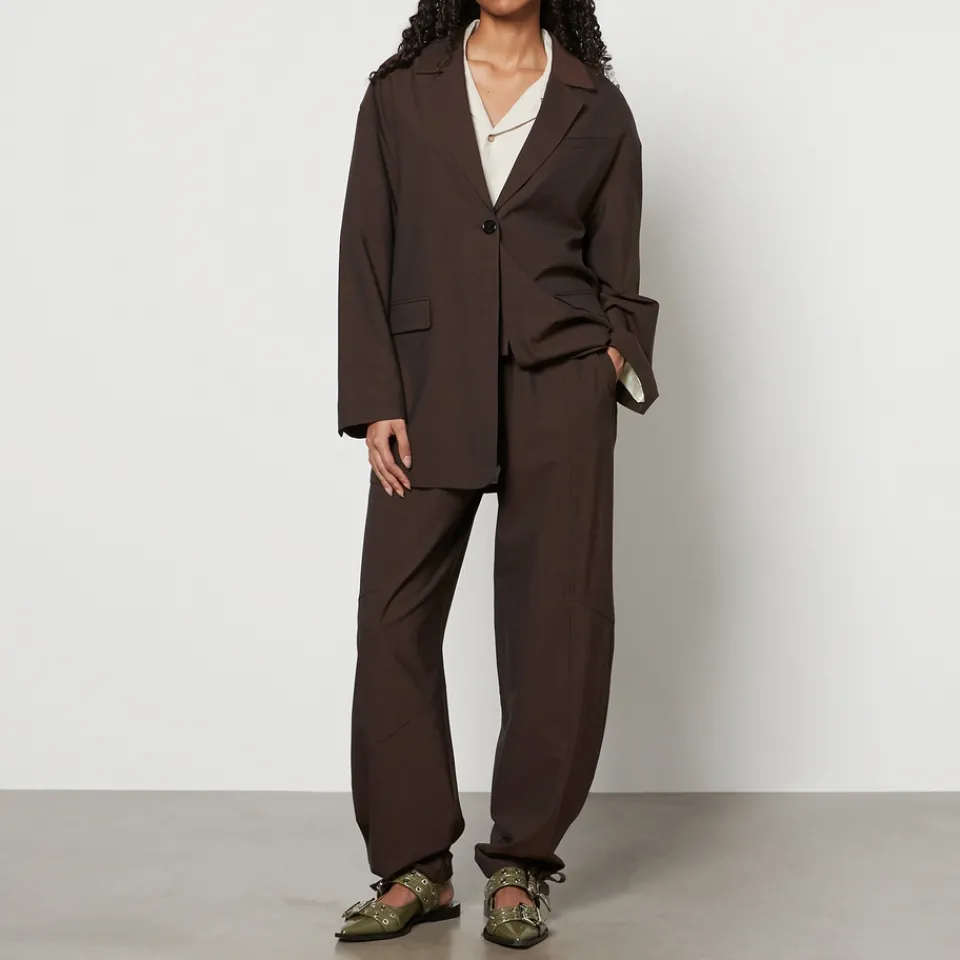 Co-Ord Sets|Jackets|By Malene Birger Ganni Crepe Blazer - EU 34/UK 6