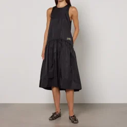 Dresses|Dresses|Y-3 Ganni Duchesse Nylon Midi Dress - UK 12