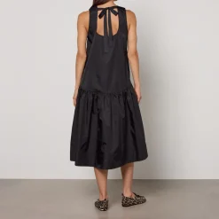 Dresses|Dresses|Y-3 Ganni Duchesse Nylon Midi Dress - UK 12