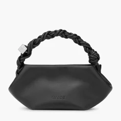 Bags|Dr. Martens Ganni Eyelets Lace-Up Leather-Blend Small Bou Bag