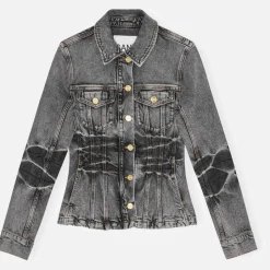 Jackets|Coats|Dr. Martens Ganni Future Fitted Denim Blazer - EU 34/UK 6