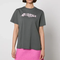 Loungewear|T-Shirts And Tops|Dr. Martens Ganni Future Printed Cotton-Jersey T-Shirt - XS
