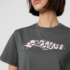 Loungewear|T-Shirts And Tops|Dr. Martens Ganni Future Printed Cotton-Jersey T-Shirt - XS