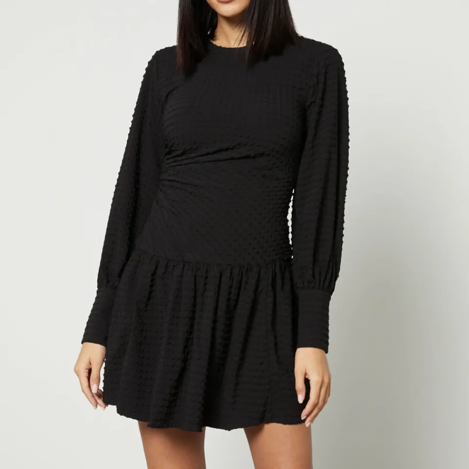 Dresses|Dresses|In The Mood For Love Ganni Gathered Cloqué Mini Dress - EU 34/UK 6