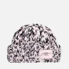 Hats|Ganni Graphic Cable-Knit Wool Beanie