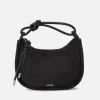 Bags|Dr. Martens Ganni Knot Leather-Trimmed Recycled Shell Bag