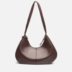 Bags|Ganni Medium Hobo Faux Leather-Blend Bou Bag