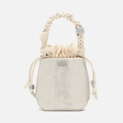 Bags|Ganni Mini Bou Embellished Faux Leather Bag