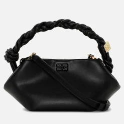 Bags|Ganni Mini Bou Recycled Leather and Faux Leather Bag